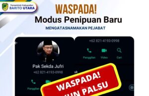 Modus Penipuan, Diskominfosandi Himbau Warga Agar Selalu Waspada dan Hati-Hati
