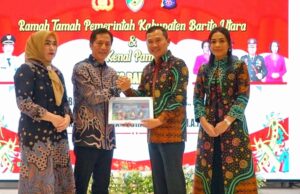 Pj Bupati Hadiri Ramah Tamah dan Kenal Pamit Kapolres Barito Utara