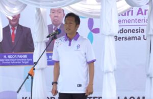 Pj Bupati Barito Utara Hadiri Peringatan Upacara HAB ke-78