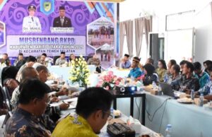 Camat Teweh Selatan Paparkan Beberapa Usulan Pada Musrenbang RKPD 2025