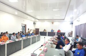 Pemkab Barito Utara Laksanakan Rakor Penetapan Status Tanggap Darurat Bencana Banjir