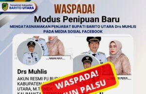Diskominfosandi Barito Utara Himbau Warga agar Waspada Terhadap Akun Palsu Mengatasnamakan Pejabat