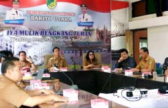 Pj Bupati Barito Utara Ikuti Vicon Rakor Pengendalian Inflasi