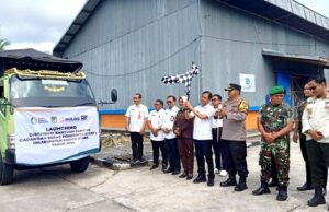 Pj Bupati Barito Utara Launching Penyaluran Bantuan CPP tingkat Kabupaten