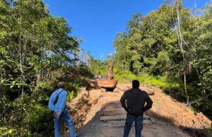 Program CSR, PT MPG Perbaiki Empat Jembatan Penghubung Desa Karamuan