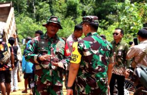TMMD ke 119 Kodim 1013 Muara Teweh Mendapat Kunjungan Dari Tim Wasev