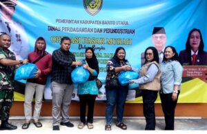 Stabilkan Harga, Disdagrin Barito Utara Gelar Operasi Pasar Murah