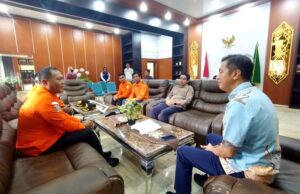 Kepala Basarnas Palangkaraya Audensi Bersama Pj Bupati Barito Utara