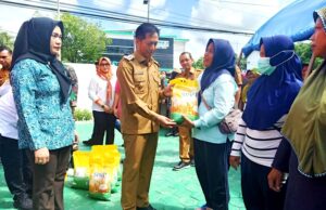 Dinas KPP Barito Utara Menggelar Gerakan Pangan Murah