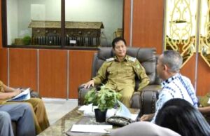 Pj Bupati Barito Utara Terima Audensi PT Perusda Batara Membangun
