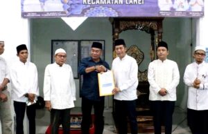 Pj Bupati Barito Utara Safari Ramadan Ke Kecamatan Lahei
