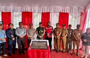 Kolaborasi Positif PT SMM dan Kodim 1013 Muara Teweh Resmikan Sumur Bor di Desa Pendreh