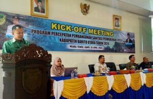 Pemkab Barito Utara Gelar Forum Kick Off Meeting Program PPSP