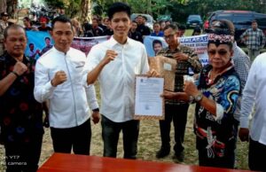 Tiga Ormas di Barito Utara Deklarasi Dukung Akhmad Gunadi Sebagai Bakal Calon Bupati