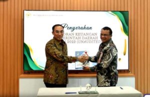 Pj Sekda Barito Utara Serahkan LKPD 2023 Unaudited Kepada BPK RI Kalteng