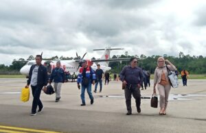 Arus Penumpang di Bandara HM Sidik Meningkat Hingga 77 Persen