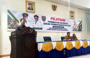 Anggota BPD se Barito Utara Ikuti Pelatihan Peningkatan Kapasitas BPD