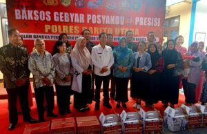 Polres Barito Utara Gelar Gebyar Posyandu Presisi