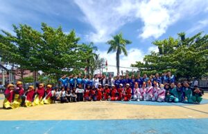 SMPN 2 dan SDN 2 Jambu Raih Juara I Lomba Senam Sekolah Sehat