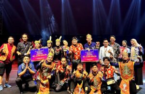 Juara I Lomba Lagu Daerah Putra Putri Barito Utara Tampil di Penutupan FBIM 2024