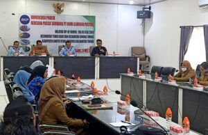 Pemkab Barito Utara Gelar Konsultasi Publik Rencana Pasca Tambang PT Bumi Karunia Pertiwi