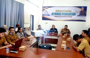 Dinas Perkimtan Barito Utara Rapat Sosialisasi Ganti Rugi Lahan Pelebaran Jalan