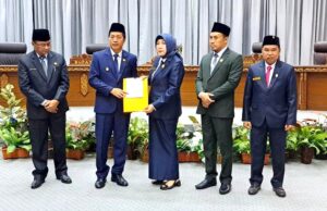 Pj Bupati Sampaikan LKPj Tahun 2023 Pada Rapat Paripurna I DPRD Barito Utara