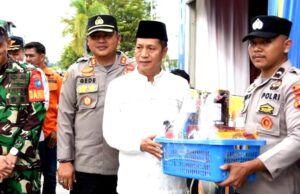 Pj Bupati Bersama Unsur FKPD Tinjau Kesiapan Pos Pengamanan Lebaran