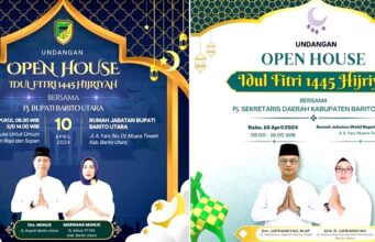 Pj Bupati dan Pj Sekda Gelar Open House di Hari Raya Idul Fitri 1445 Hijriah