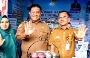Pemkab Barito Utara Ikuti Pameran Inovasi Penurunan Stunting se Kalteng Tahun 2024