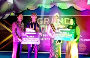 Putra Putri Duta Pariwisata 2024 Diraih Pelajar SMAN 1 dan Mahasiswi Uniska