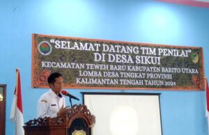 Pj Bupati Barito Utara Sebut Ada Beberapa Keuntungan Dalam Pelaksanaan Lomba Desa dan Kelurahan
