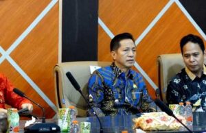 Pj Bupati Barito Utara Ikuti Rakor Virtual Bersama Mendagri