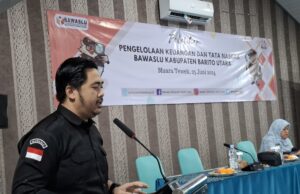 Bawaslu Latih Pengelolaan Keuangan Sekretariat Panwascam Se Barito Utara