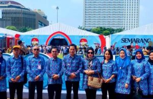 Pj Bupati Barito Utara Hadiri Puncak Peringatan Harganas ke 31 di Semarang
