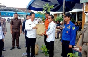 Peringati Hari Lingkungan Hidup Sedunia, DLH Barito Utara Bagikan Bibit Tanaman