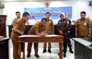 Pemkab Barito Utara Tandatangani MoU Komitmen PPDB Tahun 2024