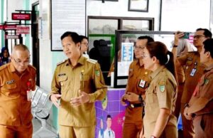 Pj Bupati Barito Utara Kunjungi Puskesmas Muara Teweh