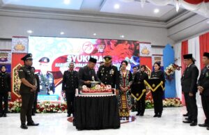 Pj Bupati Ajak Jajaran Polres Barito Utara Bersama Masyarakat Bangun Bumi Iya Mulik Bengkang Turan