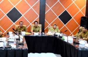 Pemkab Barito Utara Ikuti Asistensi Evaluasi LPj Pj Bupati Triwulan III Secara Virtual