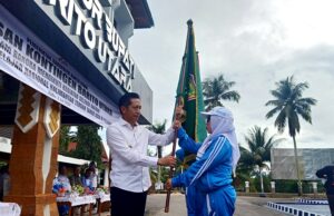 Pj Bupati Lepas Kontingen Barito Utara Ikuti Pra Popnas Kalteng