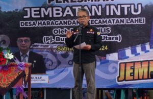 Pembangunan Jembatan Sei Intu Menggunakan APBD 2023
