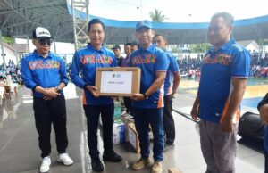 Rangkaian Hari Jadi ke 74, Pemkab Barito Utara Gelar Senam Massal dan Jalan Sehat