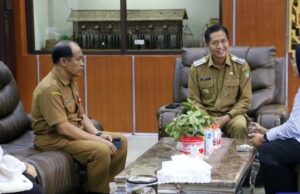Pj Bupati Barito Utara Terima Kunjungan Tim Media Nasional Tempo