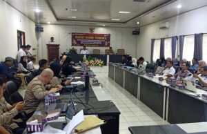 PPK Teweh Tengah Gelar Rapat Pleno Terbuka Rekapitulasi DPHP Pilkada Serentak