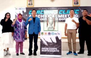 Pj Bupati Secara Resmi Buka Kegiatan Coaching Clinic dan Technical Meeting I Drum Corps North Barito