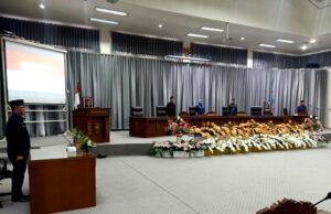 DPRD Barito Utara Rapat Paripurna II Penyampaian Pemandangan Umum Fraksi