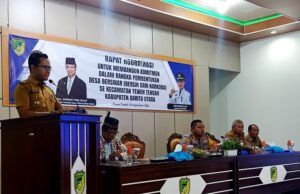 Kecamatan Teweh Tengah Gelar Rapat Koordinasi Bentuk Tim Terpadu P4GN-PN