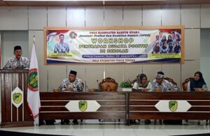 Peringati HUT PGRI ke 79 dan HGN, PGRI Barito Utara dan APKS Gelar Workshop