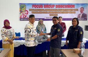 Dinsos PMD Barito Utara Gelar FGD Tenaga Profesional Pendamping Desa